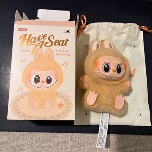 POP MART The Monsters Labubu “Have a Seat” Series – Baba (Opened Box)